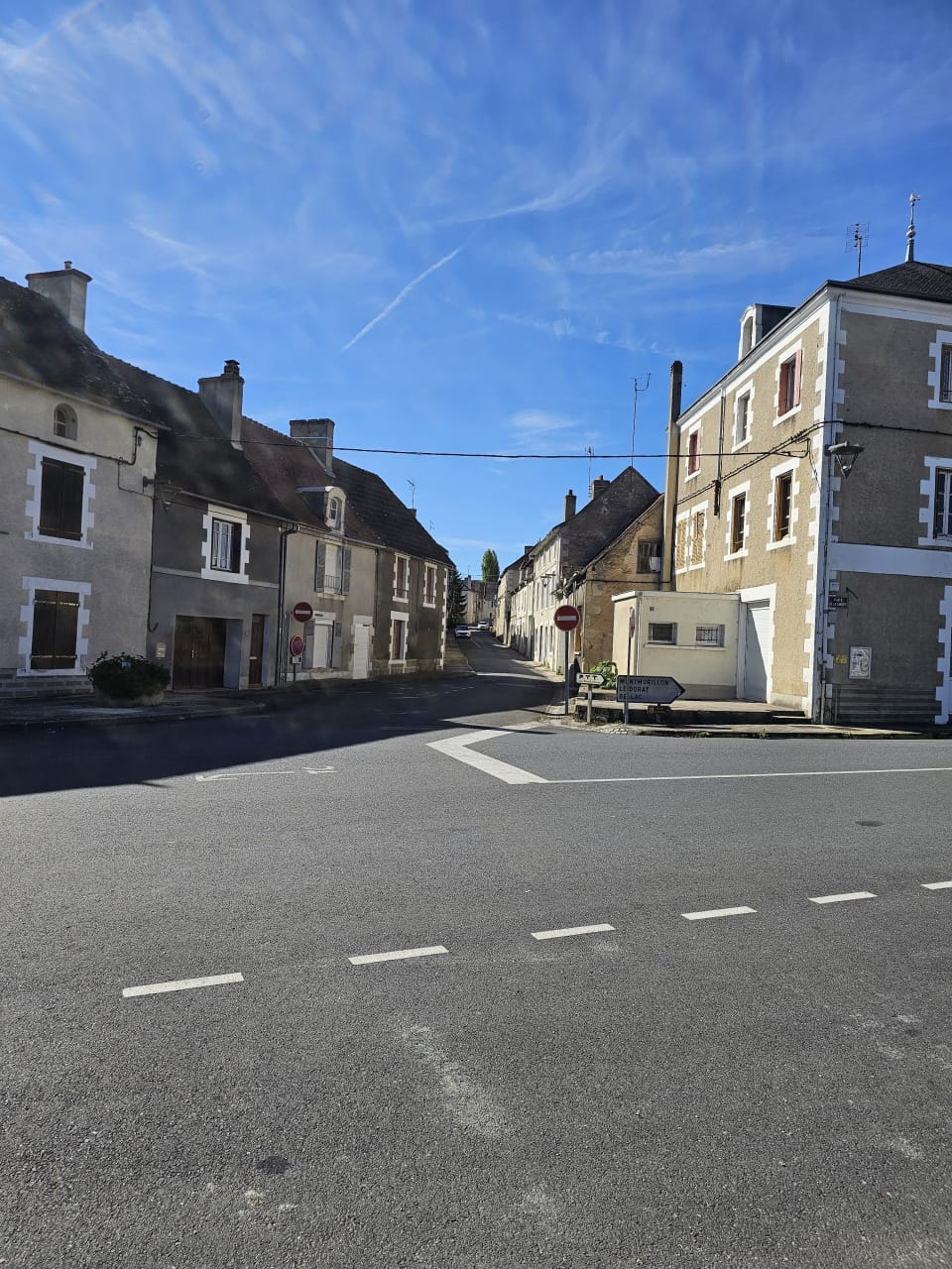 The village street