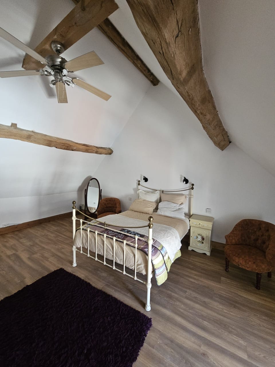 Attic bedroom